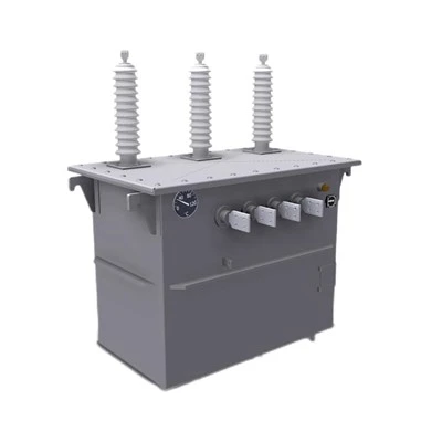 Driefasige paaltransformator